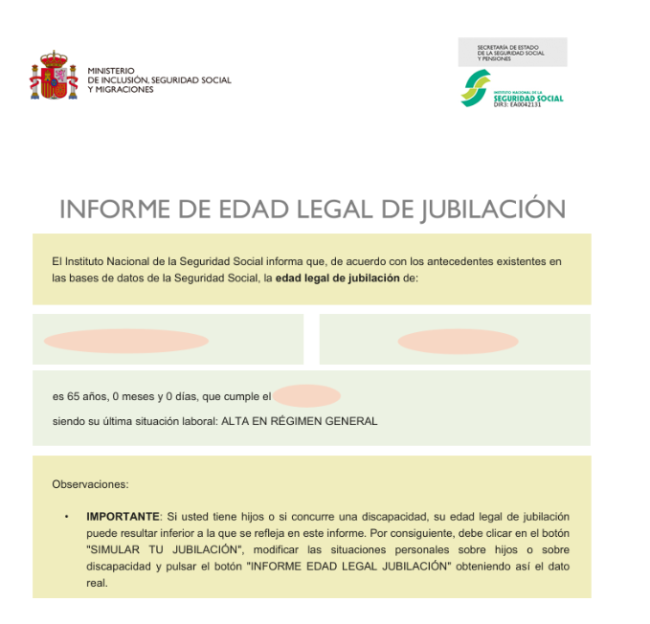 INFORME LEGAL EDAD DE JUBILACION